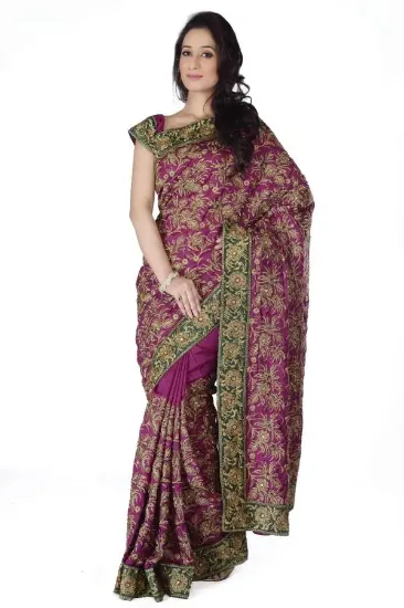 Picture of indian casual designer cotton sari traditional regular 