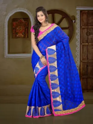 Picture of indian casual designer cotton sari traditional regular,