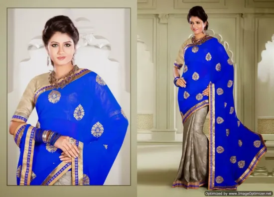 Picture of indian designer bollywood saree fashion saree designer 