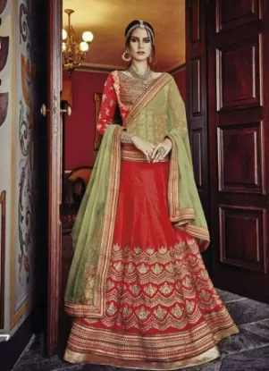 Picture of indian designer ethnic partywear wedding stylish saree,