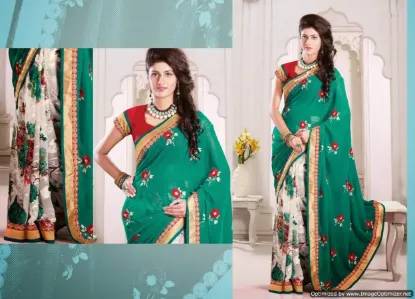 Picture of indian designer fantastic royal traditional sari ethnic