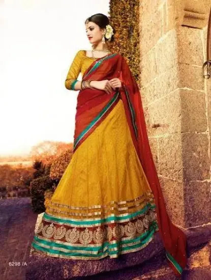 Picture of indian designer party wear saree ethnic pakistani bolly