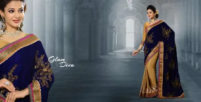 Picture of indian designer saree designer saree fashion saree mult