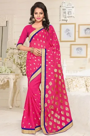 Picture of indian designer saree wedding traditional sari ethnic ,