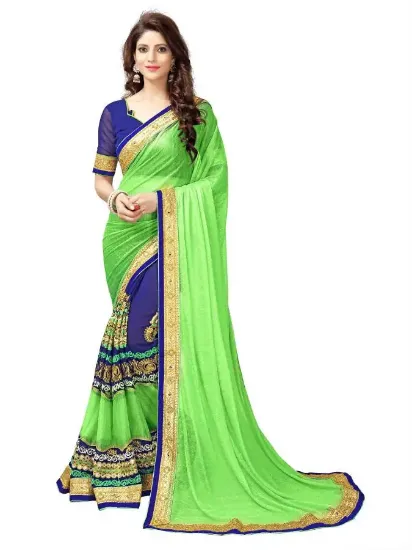 Picture of indian designer sari bollywood style ethnic party wear 