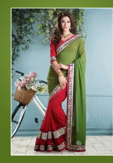 Picture of indian designer sari designer ethnic culture saree nx,e