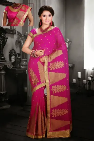 Picture of indian designer sari designer partyware ethnic culture,