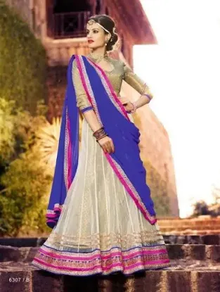 Picture of indian designer sari fancy ethnic saree ,e1277