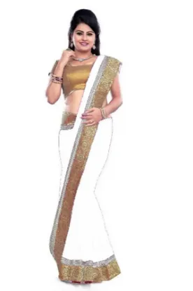 Picture of indian designer sari heavy ethnic culture saree ,e1288