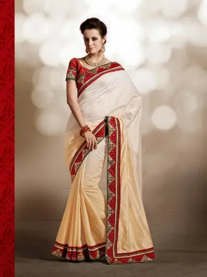 Picture of indian designer sari multy color bollywood kartrina st,