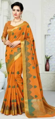 Picture of indian designer sari padding georgette ethnic wedding ,