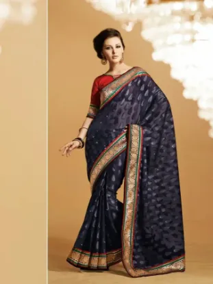 Picture of indian designer sari partyware bollywood ethnic saree ,