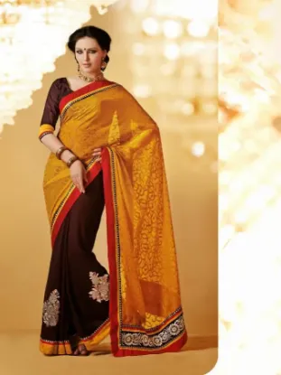 Picture of indian designer sari partyware ethnic designer saree,e3