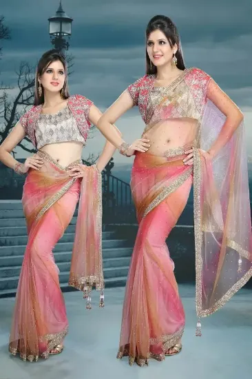 Picture of indian designer sari so beautiful saree ,e1325