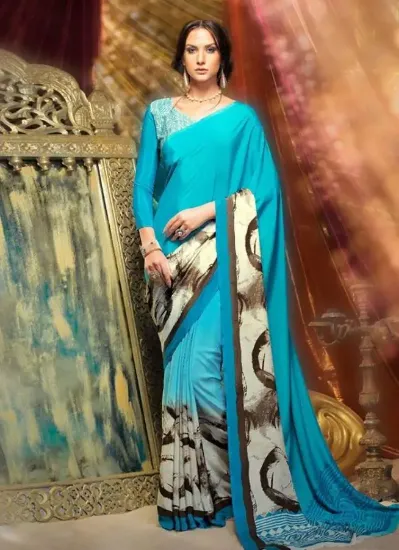 Picture of indian designer women bridal sari bollywood wedding le,