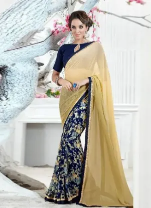 Picture of indian designer women bridal sari bollywood wedding su,