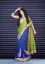 Picture of indian eligent poly cotton saree beige traditional par,