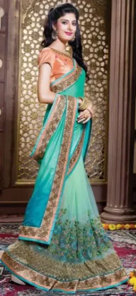 Picture of indian ethnic bollywood beautiful party wear designer ,