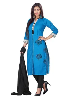 Picture of ethnic chic women empire waist slim tunic evening party