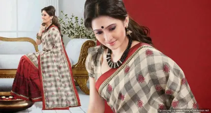 Picture of indian ethnic designer multi saree blouse fashion flor,