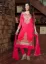 Picture of fashion womens evening gowns long sheer sleeve deep v b