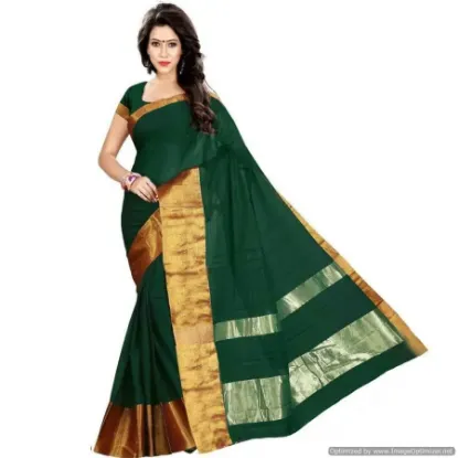 Picture of indian handmade saree hand woven fabric silk blend deco