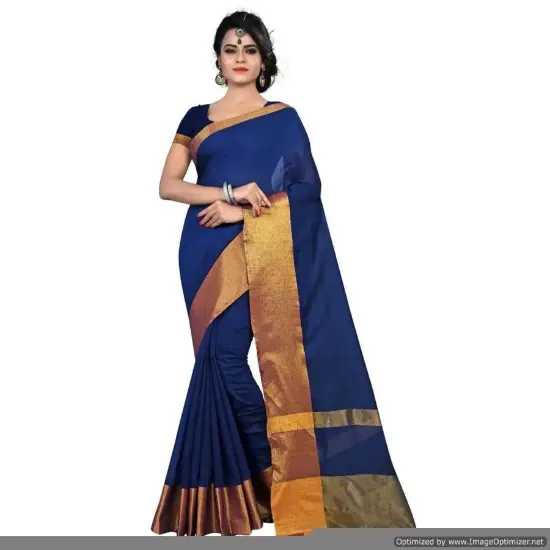 Picture of indian handmade saree leaf printed crepe silk casual st