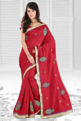 Picture of indian handmade style sari ethnic wear set of dress wom