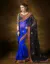 Picture of indian modest maxi gown georgette saree bollywood styli