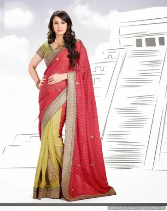 Picture of indian pakistani designer bollywood party wear saree s,