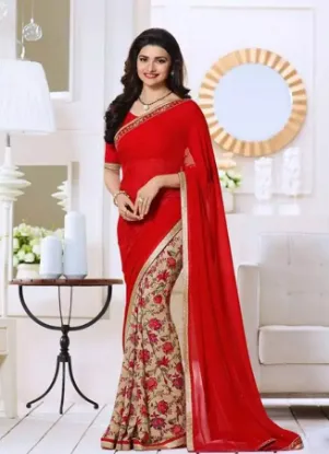 Picture of indian pakistani partywear sari wedding designer saree,