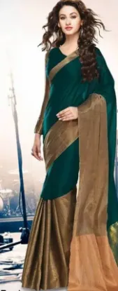 Picture of indian partywear sari wedding bollywood stylish saree ,