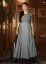 Picture of modest maxi gown impression bridal black long knit even