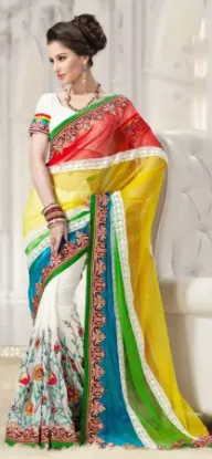 Picture of indian saree wedding sari bollywood designer party wear