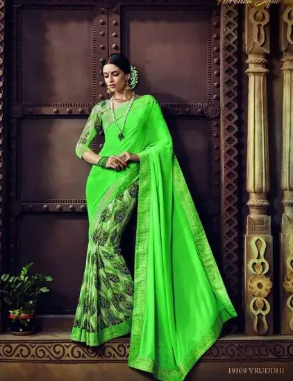 Picture of indian sari ethnic party wear saree bollywood pakistan,