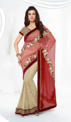 Picture of latest stylesh ethnic designer pink katan silk banarasi