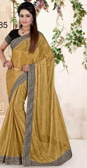 Picture of light weighted printed saree georgette sari party wear,