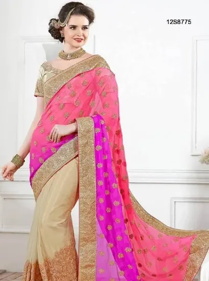 Picture of mangalgiri soft silk saree grand pallu full jari work m