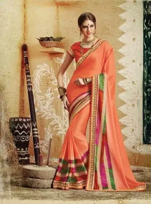 Picture of modest maxi gown arrival saree party wear traditional i