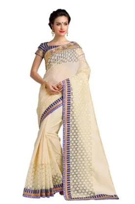 Picture of modest maxi gown designer saree festive wear indian dre