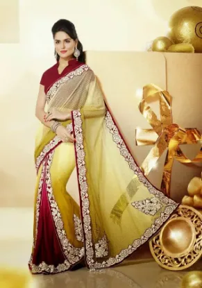 Picture of modest maxi gown listing indian handmade saree silk ble