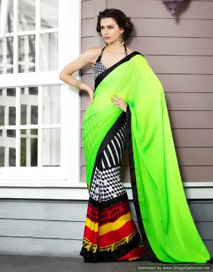 Picture of modest maxi gown listing indian traditional embroidered