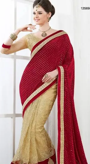 Picture of modest maxi gown listing indian traditional wear woven 