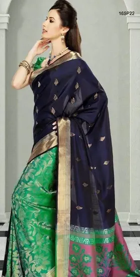 Picture of modest maxi gown listing indian traditional wear woven 