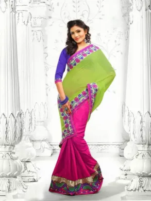 Picture of modest maxi gown listing indian traditional wear woven 