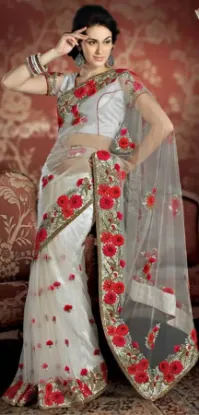 Picture of modest maxi gown listing indian traditional woven bolly