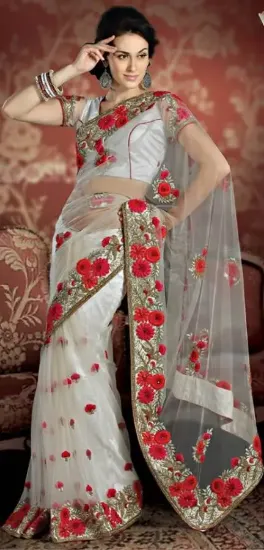 Picture of modest maxi gown listing indian traditional woven bolly