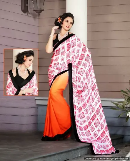 Picture of modest maxi gown listing indian traditional woven bolly