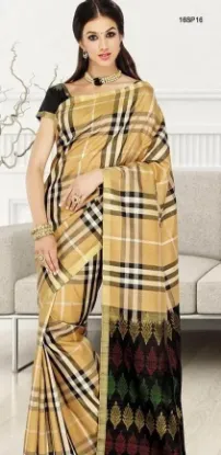 Picture of modest maxi gown listing indian traditional woven fashi