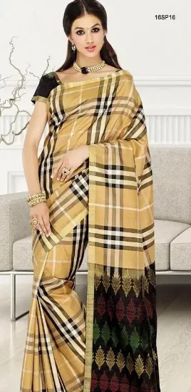 Picture of modest maxi gown listing indian traditional woven fashi